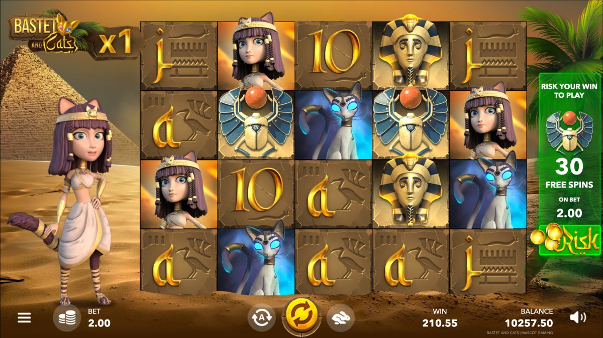 Bastet and Cats Gameplay