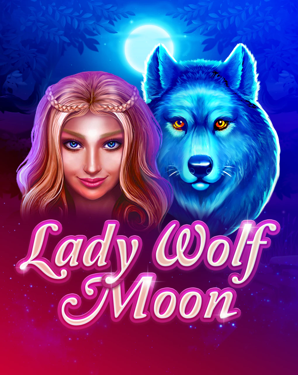 Lady Wolf Moon Logo