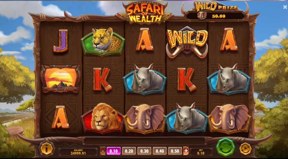 Safari of Wealth Gameplay