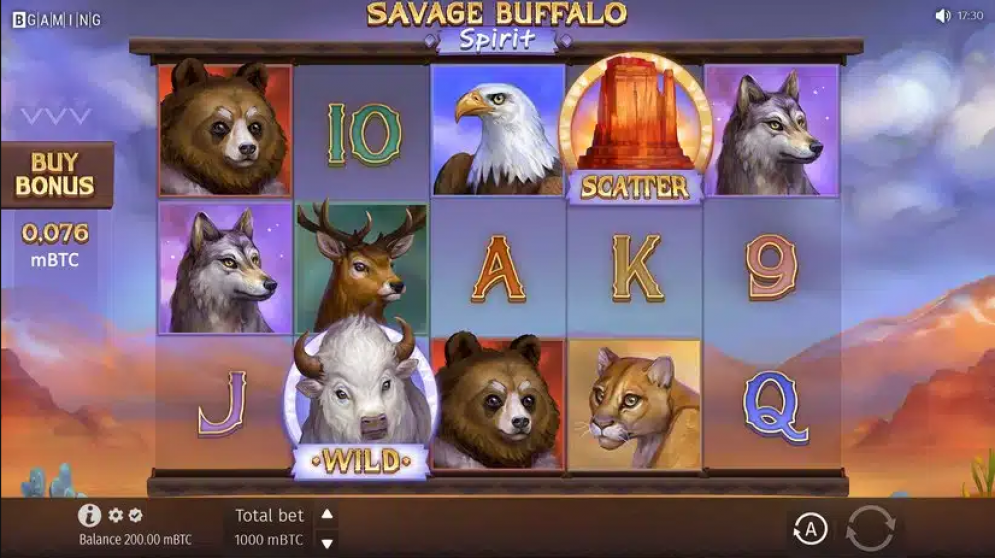 Savage Buffalo Spirit Gameplay