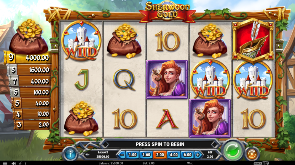 Sherwood Gold Gameplay
